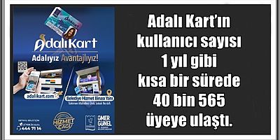 ADALI KART İLE KULLANICILAR KADAR ÜYE İŞLETMELER DE AVANTAJLI 